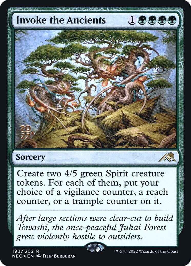 Image for Invoke the Ancients (193) (PRE) - Magic: The Gathering