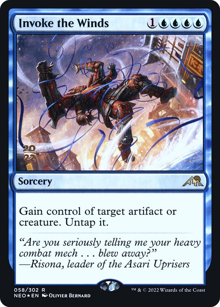 Image for Invoke the Winds (58) (PRE) - Magic: The Gathering