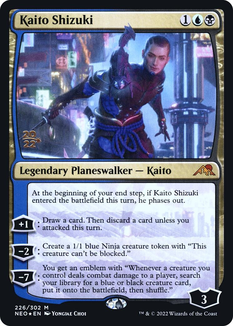 Image for Kaito Shizuki (226) (PRE) - Magic: The Gathering