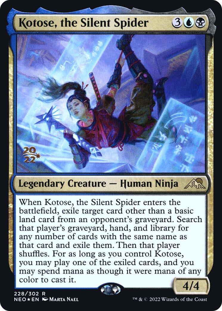 Image for Kotose, the Silent Spider (228) (PRE) - Magic: The Gathering