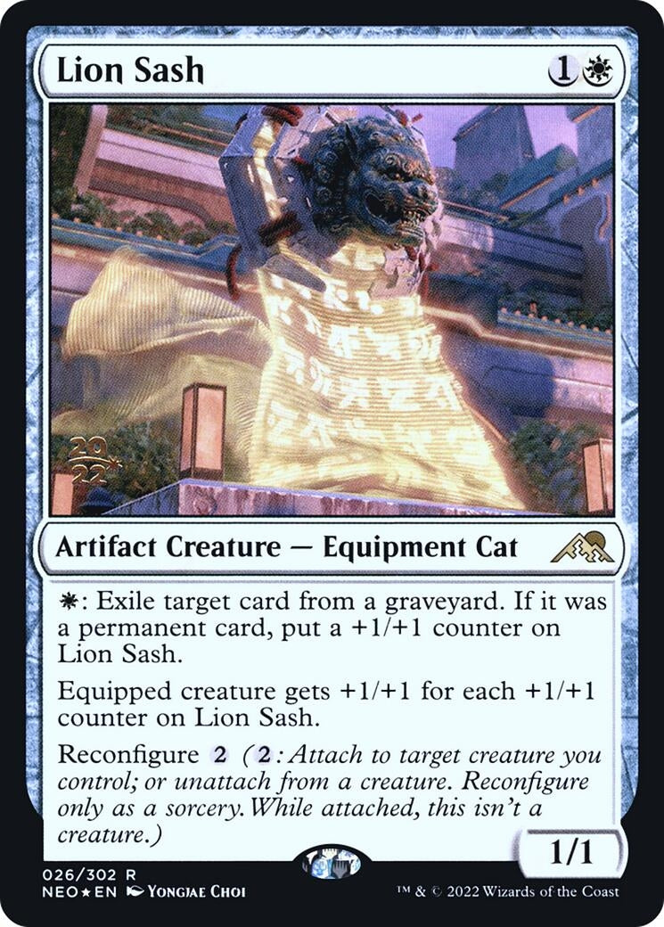 Image for Lion Sash (26) (PRE) - Magic: The Gathering