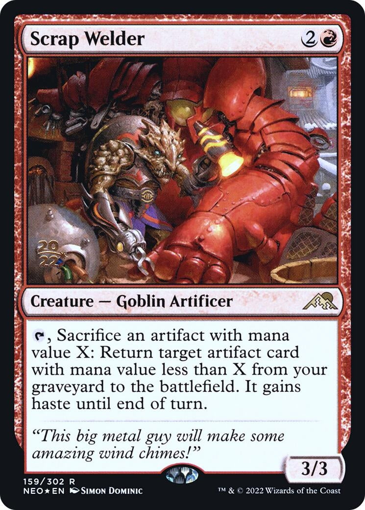 Image for Scrap Welder (159) (PRE) - Magic: The Gathering