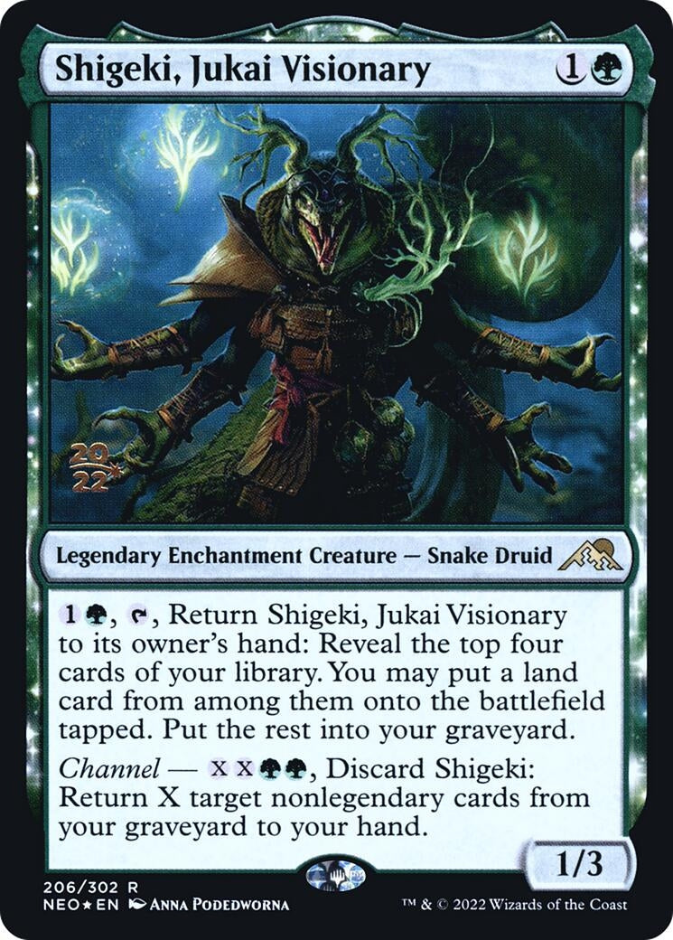 Image for Shigeki, Jukai Visionary (206) (PRE) - Magic: The Gathering