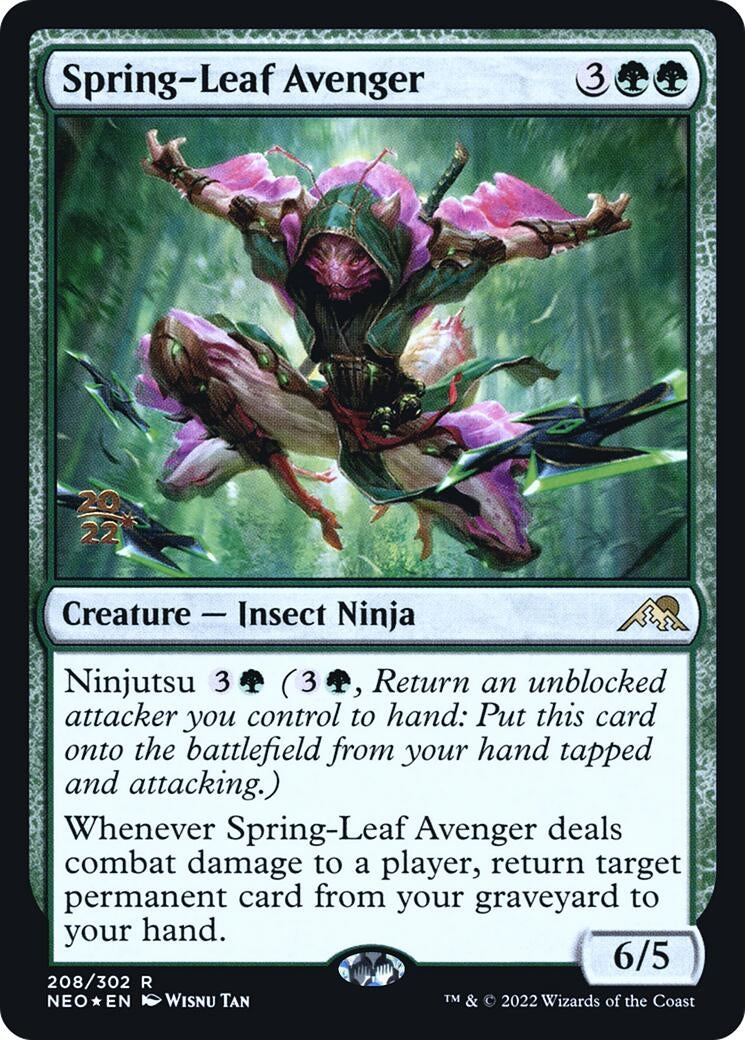 Image for Spring-Leaf Avenger (208) (PRE) - Magic: The Gathering
