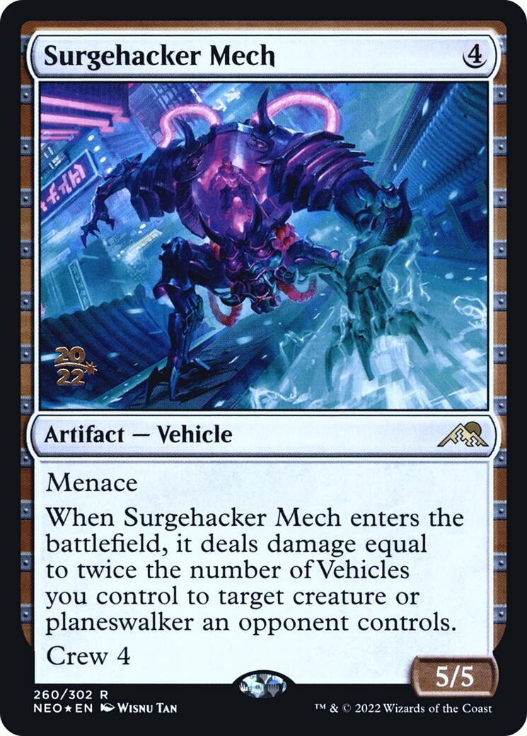 Image for Surgehacker Mech (260) (PRE) - Magic: The Gathering