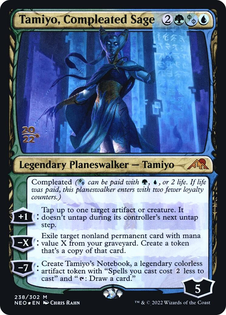 Image for Tamiyo, Compleated Sage (238) (PRE) - Magic: The Gathering