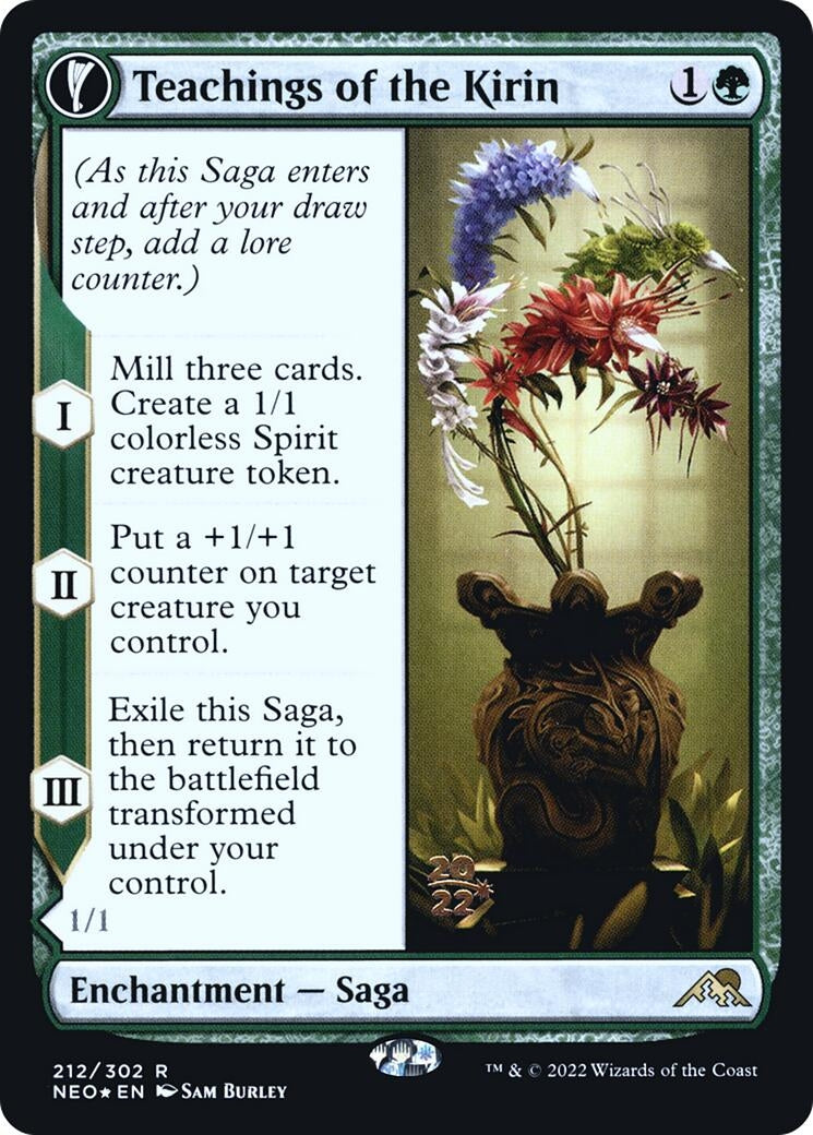 Image for Teachings of the Kirin (212) (PRE) - Magic: The Gathering