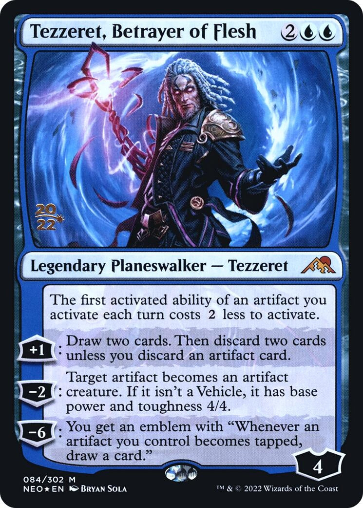 Image for Tezzeret, Betrayer of Flesh (84) (PRE) - Magic: The Gathering