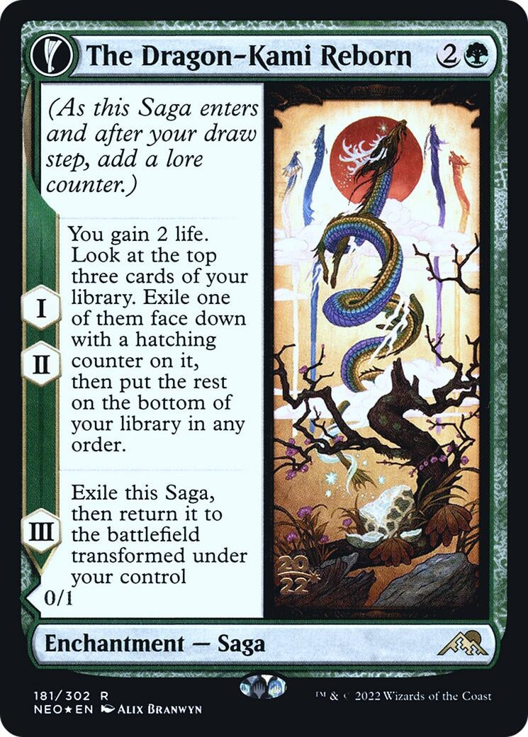 Image for The Dragon-Kami Reborn (181) (PRE) - Magic: The Gathering