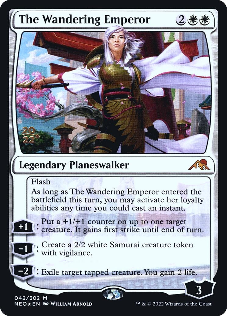 Image for The Wandering Emperor (42) (PRE) - Magic: The Gathering