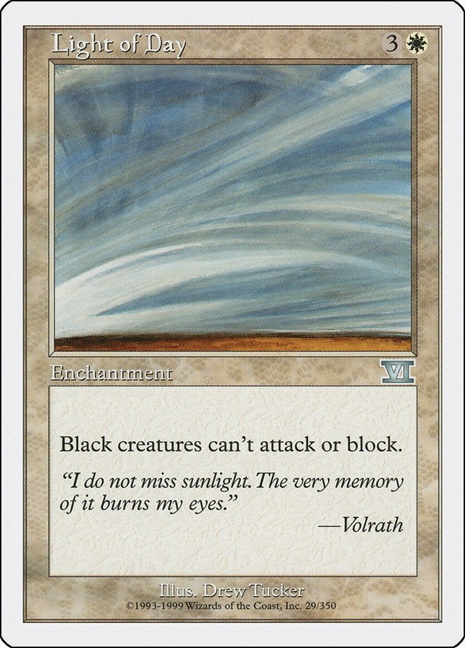 Image for Light of Day (29) (6ED) - Magic: The Gathering