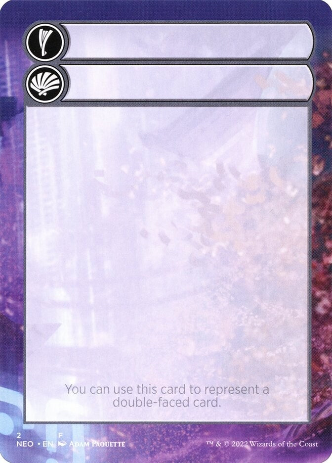 Image for Helper Card (2) (NEO) - Magic: The Gathering