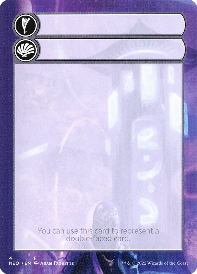 Image for Helper Card (4) (NEO) - Magic: The Gathering
