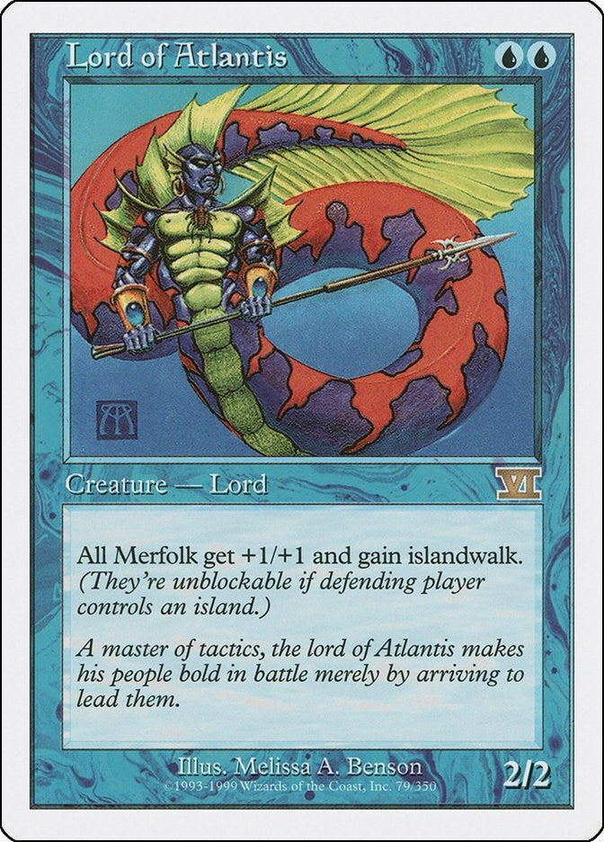 Image for Lord of Atlantis (79) (6ED) - Magic: The Gathering