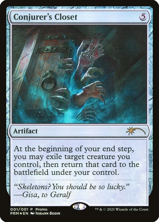 Image for Conjurer's Closet (1) (WPN) - Magic: The Gathering