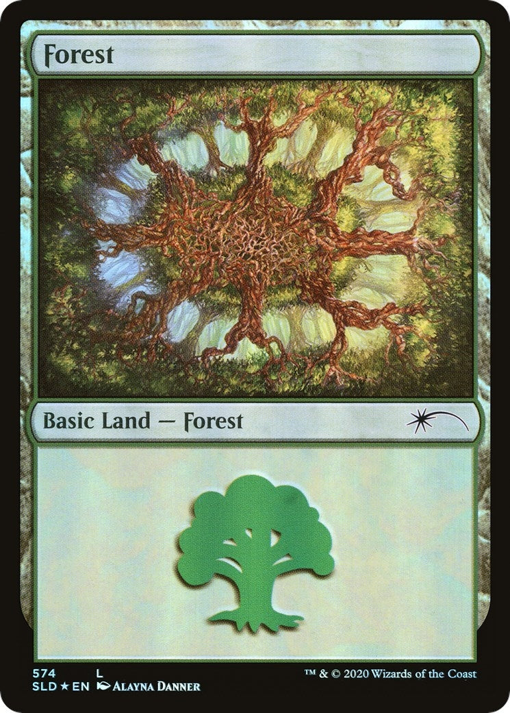 Image for Forest (574) (574) (SLD) - Magic: The Gathering