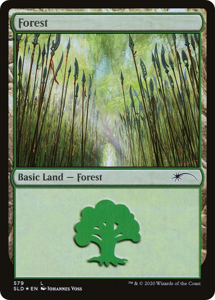 Image for Forest (579) (579) (SLD) - Magic: The Gathering