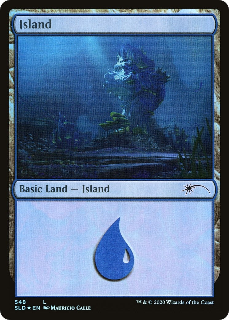 Image for Island (548) (548) (SLD) - Magic: The Gathering