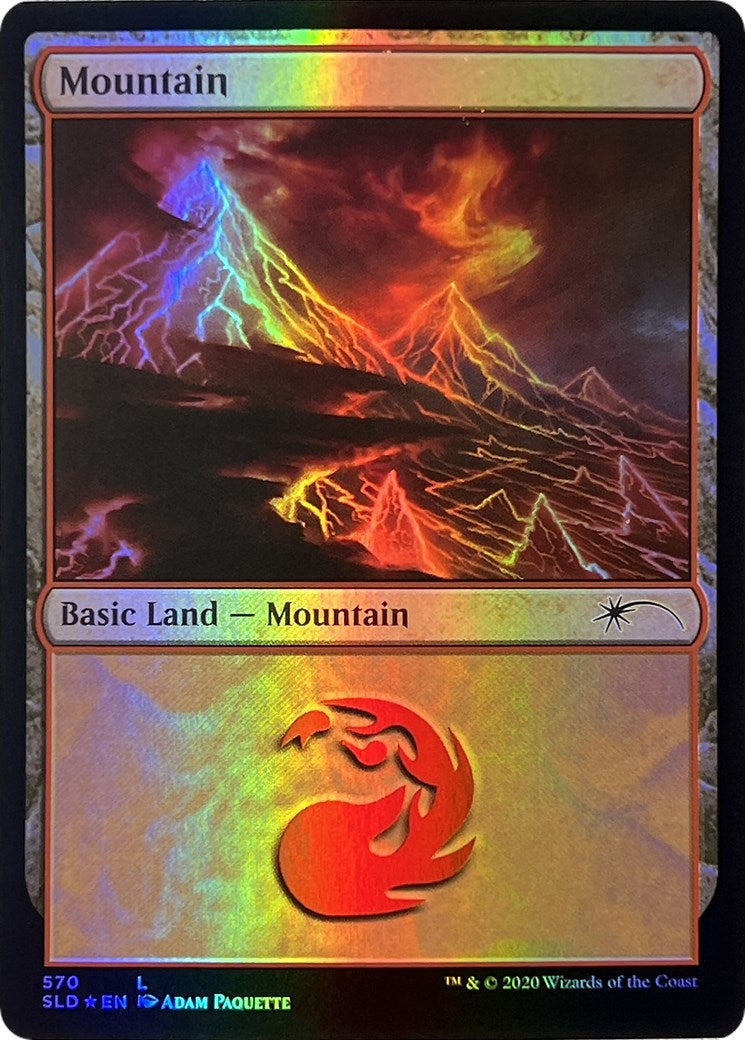 Image for Mountain (570) (570) (SLD) - Magic: The Gathering