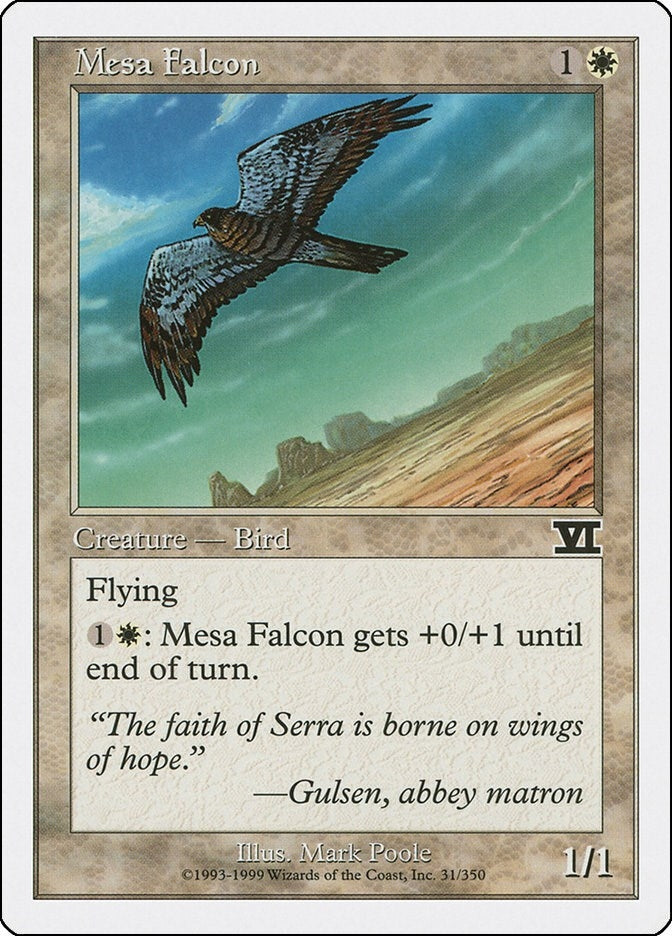 Image for Mesa Falcon (31) (6ED) - Magic: The Gathering