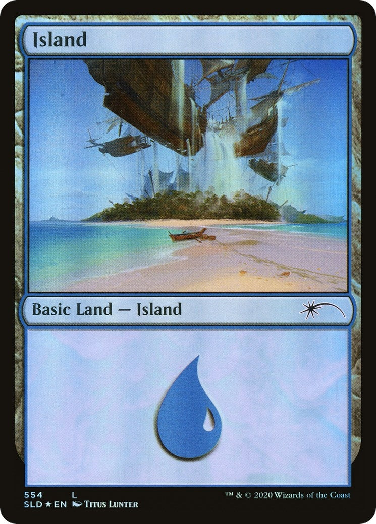 Image for Island (554) (554) (SLD) - Magic: The Gathering