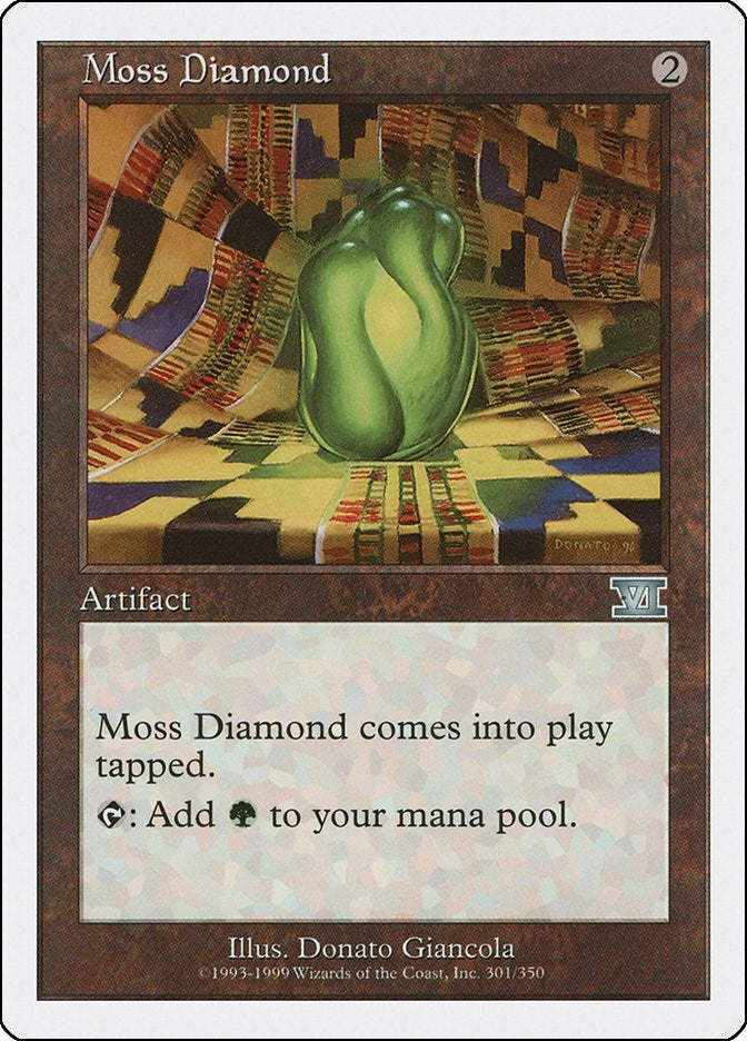 Image for Moss Diamond (301) (6ED) - Magic: The Gathering