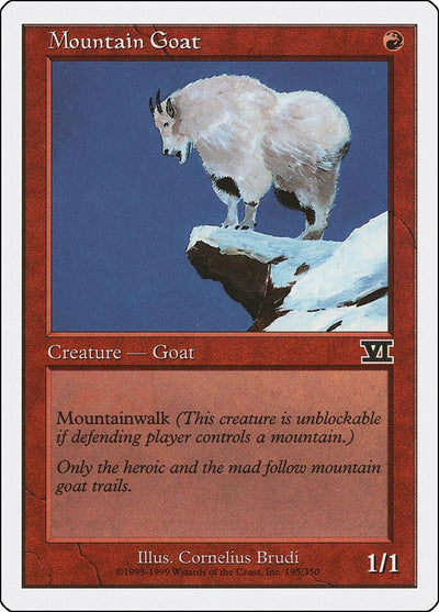 Mountain Goat (195) (6ED)