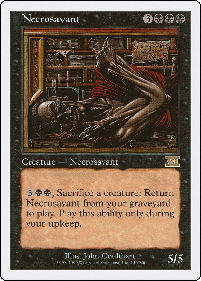Image for Necrosavant (145) (6ED) - Magic: The Gathering