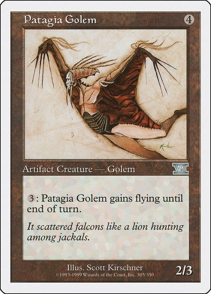 Image for Patagia Golem (305) (6ED) - Magic: The Gathering