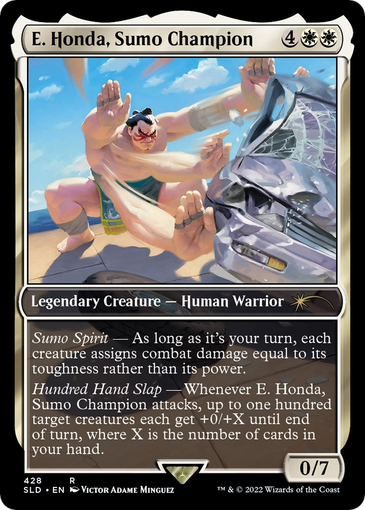 Image for E. Honda, Sumo Champion (428) (SLD) - Magic: The Gathering
