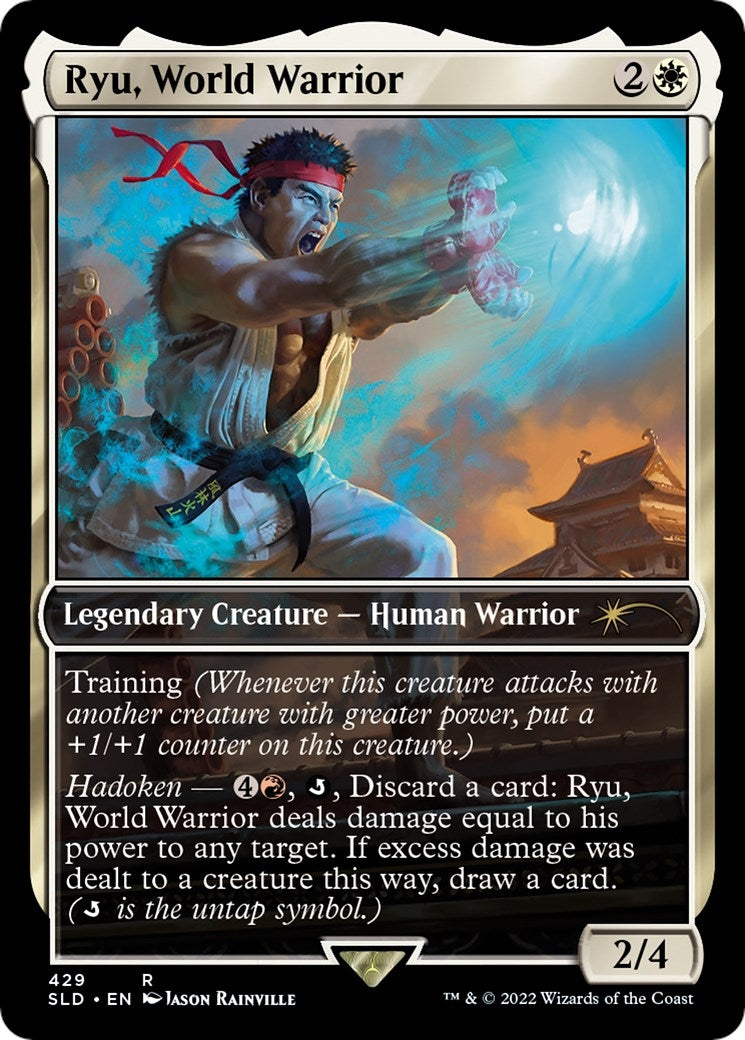 Image for Ryu, World Warrior (429) (SLD) - Magic: The Gathering
