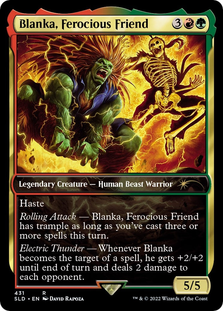 Image for Blanka, Ferocious Friend (431) (SLD) - Magic: The Gathering