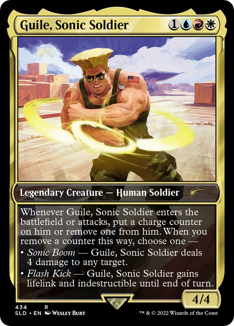 Image for Guile, Sonic Soldier (434) (SLD) - Magic: The Gathering