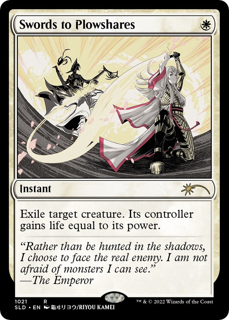 Image for Swords to Plowshares (1021) (1021) (SLD) - Magic: The Gathering
