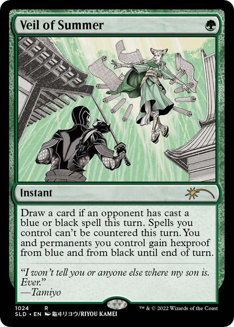Image for Veil of Summer (1024) (1024) (SLD) - Magic: The Gathering