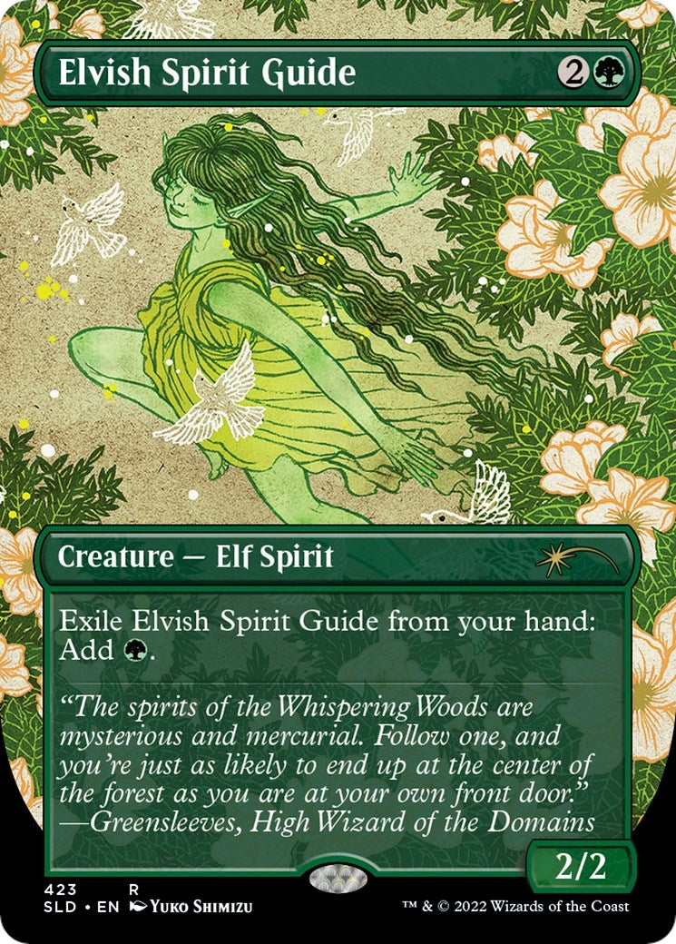 Image for Elvish Spirit Guide (Borderless) (423) (SLD) - Magic: The Gathering
