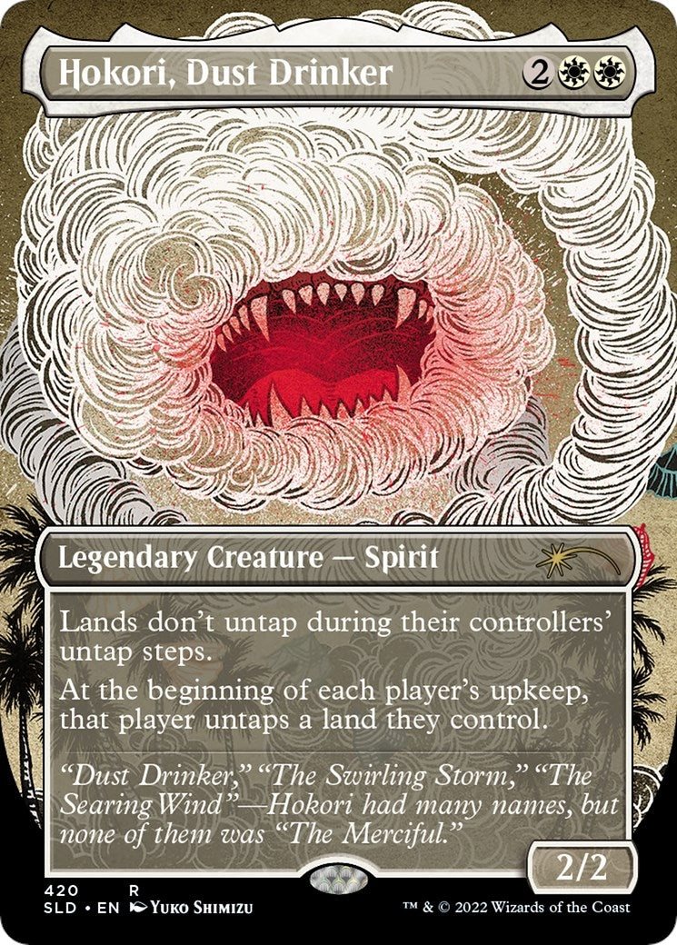 Image for Hokori, Dust Drinker (Borderless) (420) (SLD) - Magic: The Gathering