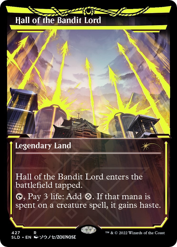 Image for Hall of the Bandit Lord (Neon Yellow) (427) (SLD) - Magic: The Gathering
