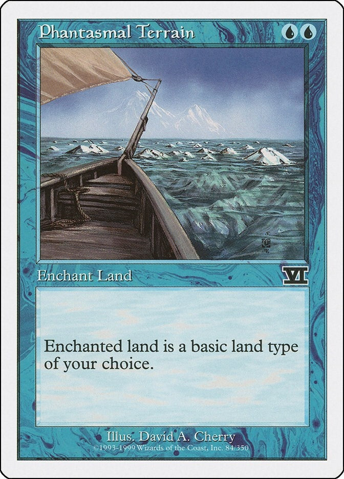 Image for Phantasmal Terrain (84) (6ED) - Magic: The Gathering