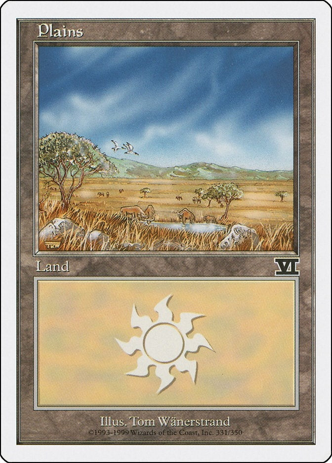 Image for Plains (331) (331) (6ED) - Magic: The Gathering