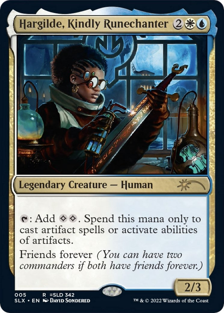 Image for Hargilde, Kindly Runechanter (5) (SLX) - Magic: The Gathering