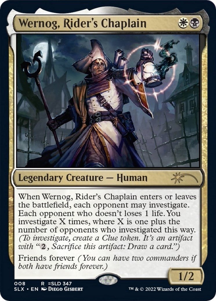 Image for Wernog, Rider's Chaplain (8) (SLX) - Magic: The Gathering