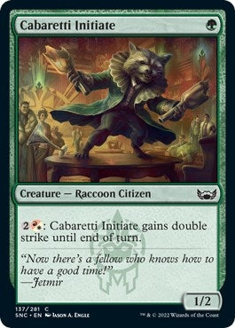 Cabaretti Initiate (137) (SNC)