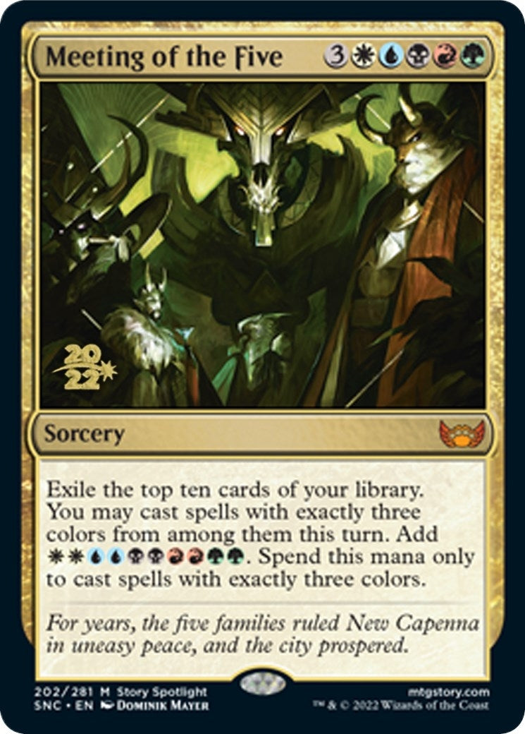 Image for Meeting of the Five (202) (PRE) - Magic: The Gathering