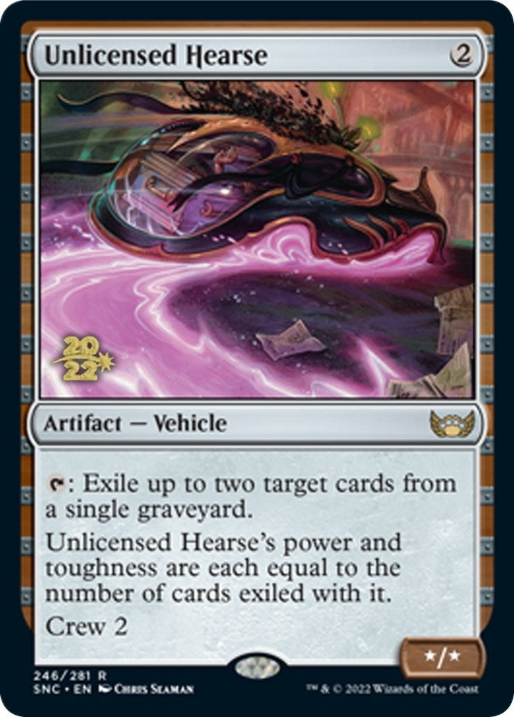 Image for Unlicensed Hearse (246) (PRE) - Magic: The Gathering
