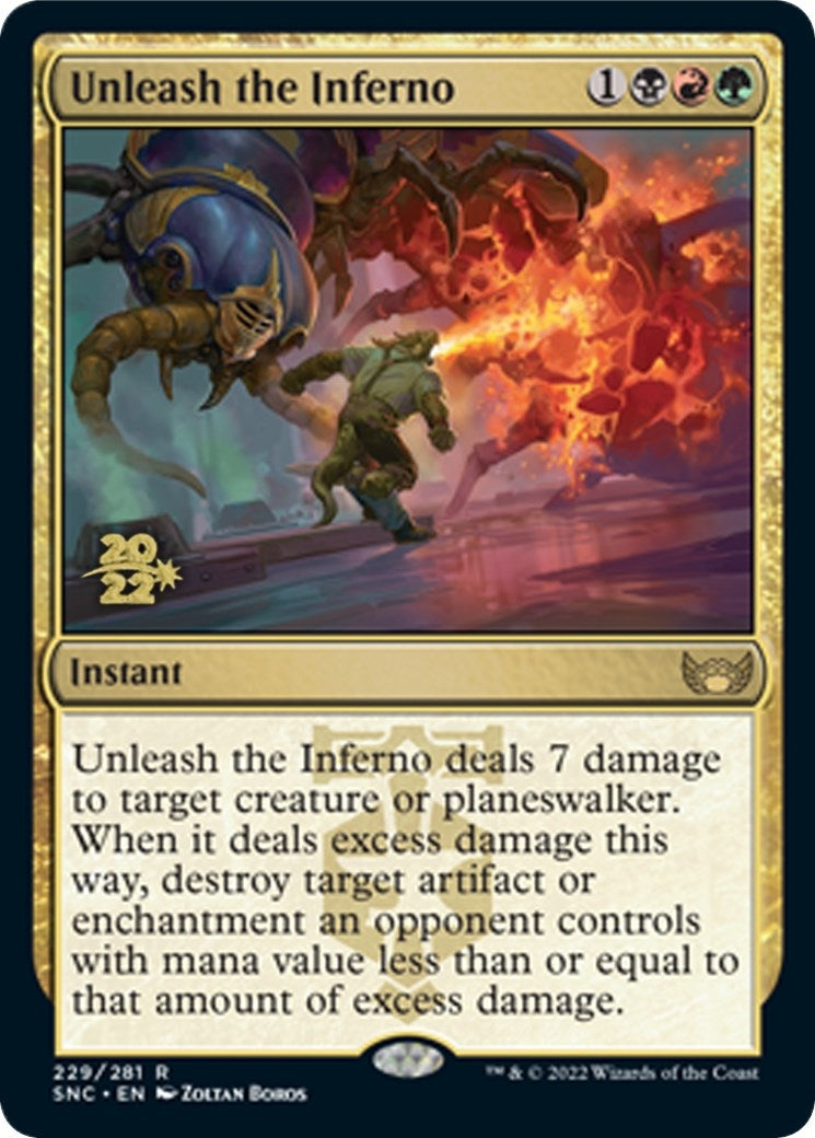 Image for Unleash the Inferno (229) (PRE) - Magic: The Gathering