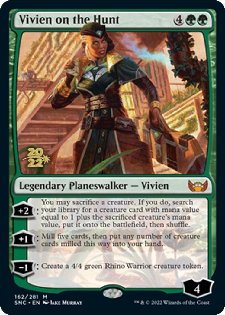 Image for Vivien on the Hunt (162) (PRE) - Magic: The Gathering