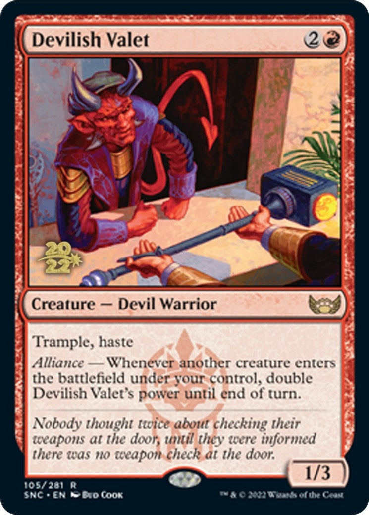 Image for Devilish Valet (105) (PRE) - Magic: The Gathering