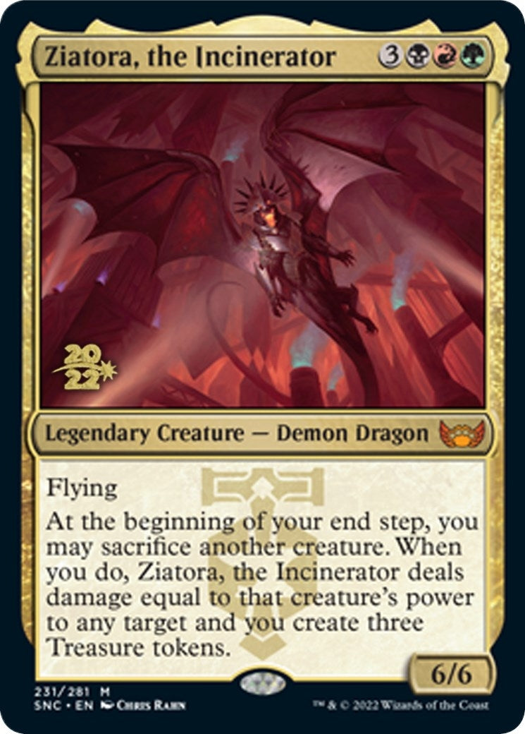 Image for Ziatora, the Incinerator (231) (PRE) - Magic: The Gathering