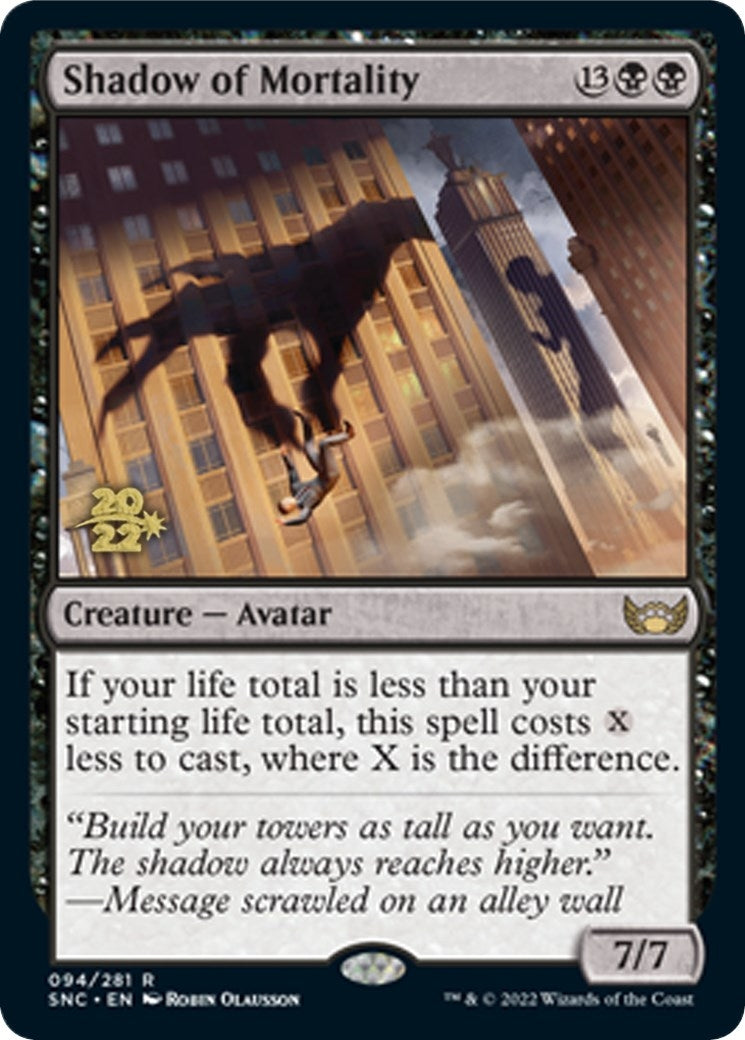 Image for Shadow of Mortality (94) (PRE) - Magic: The Gathering
